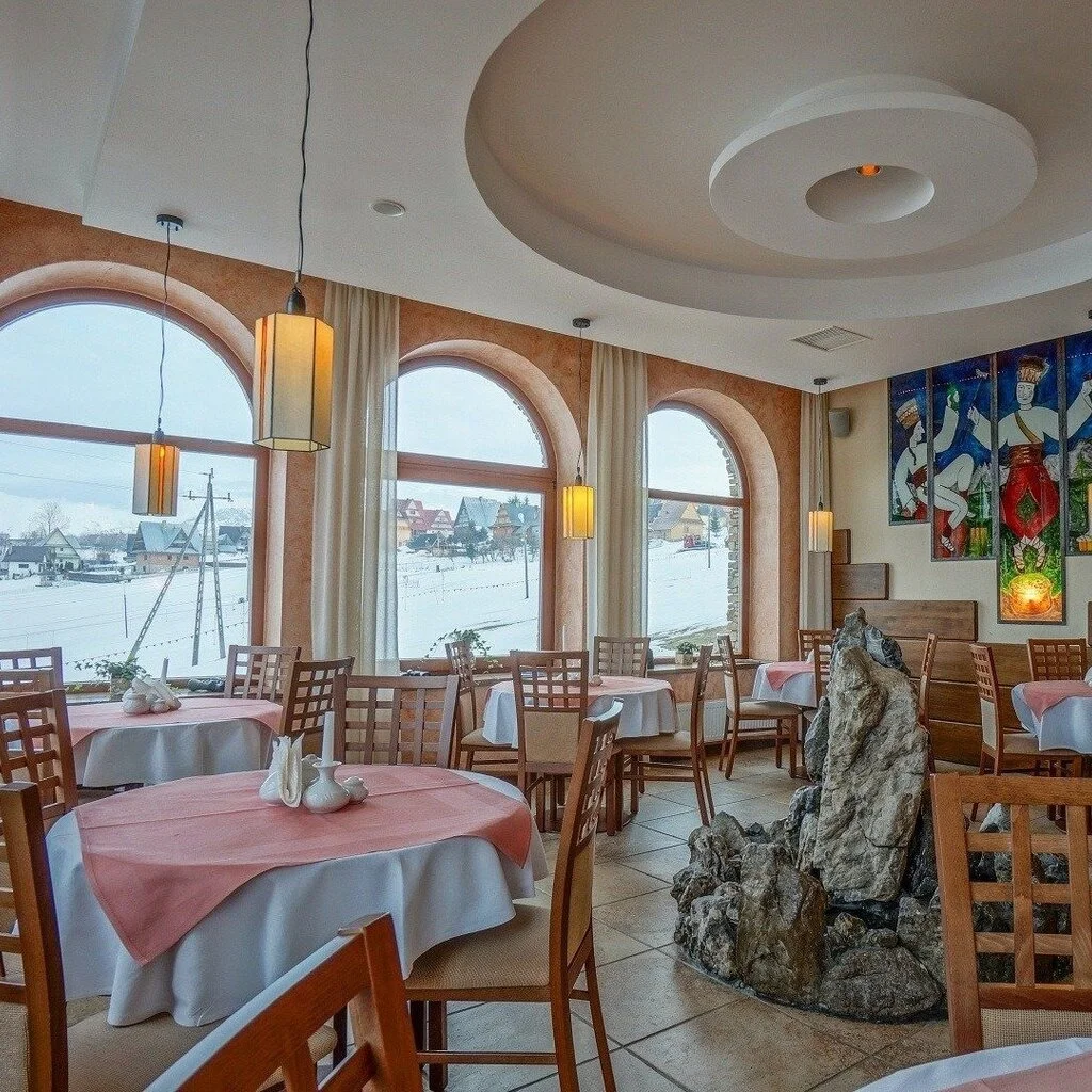 Restaurant Redyk - udsigt til bjergene